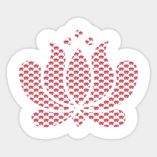 Matyo pattern - Red Sticker